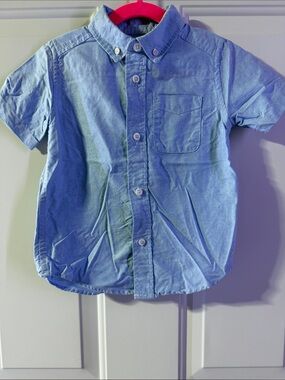The children’s placeClassic Light Blue Button-Down Kids Shirt